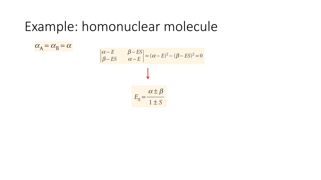 example homonuclear molecule