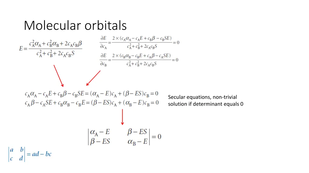 molecular orbitals 2