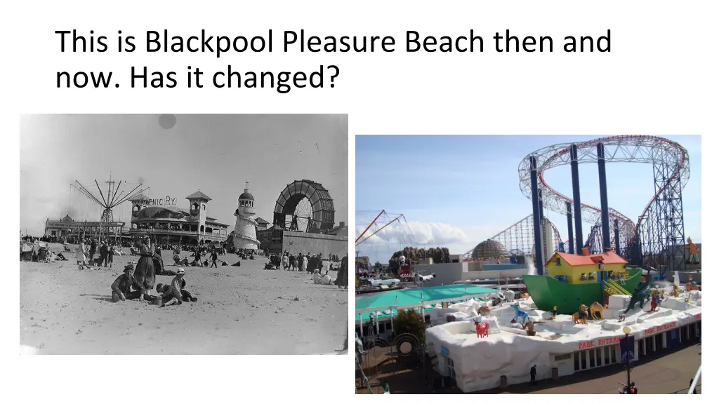 this is blackpool pleasure beach then