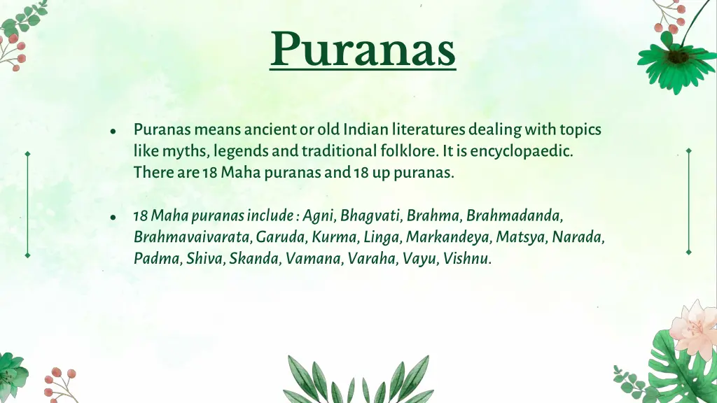puranas
