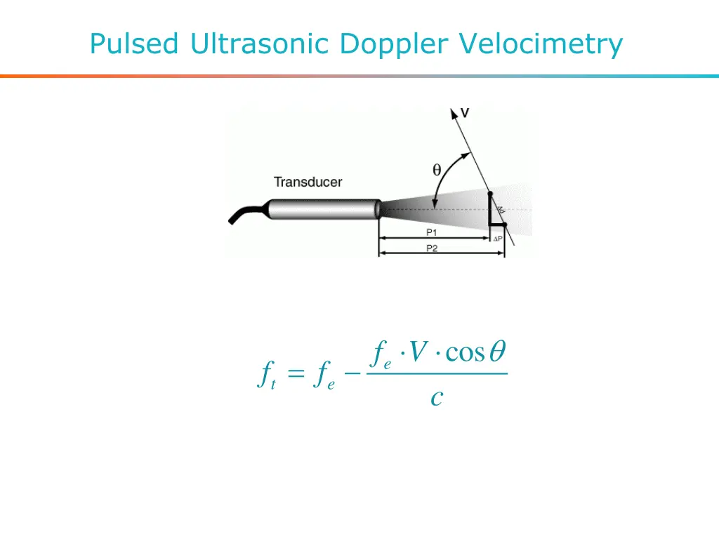 pulsed ultrasonic doppler velocimetry