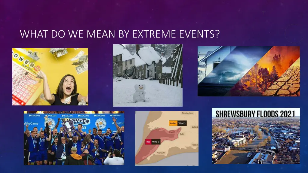 what do we mean by extreme events