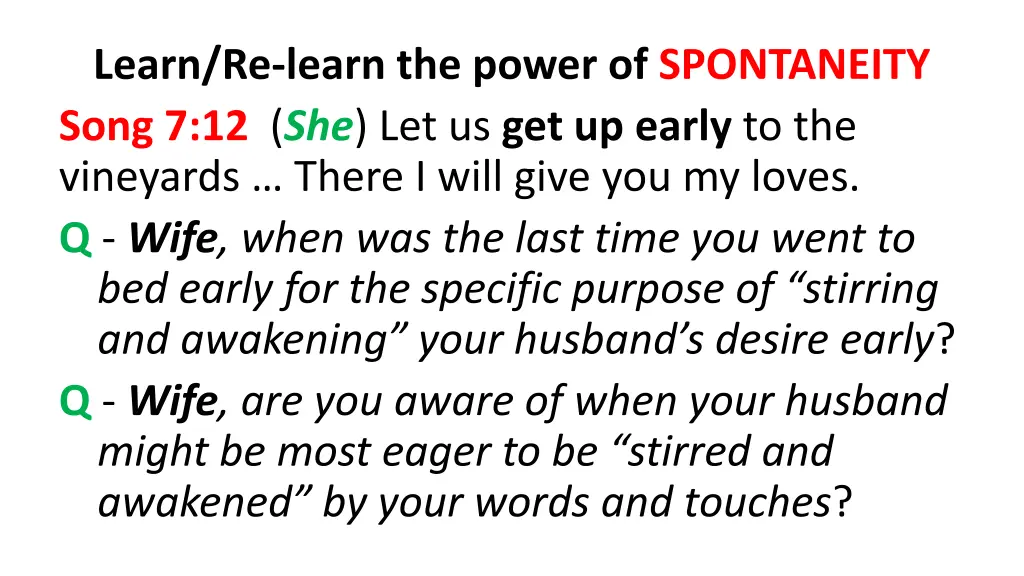 learn re learn the power of spontaneity song