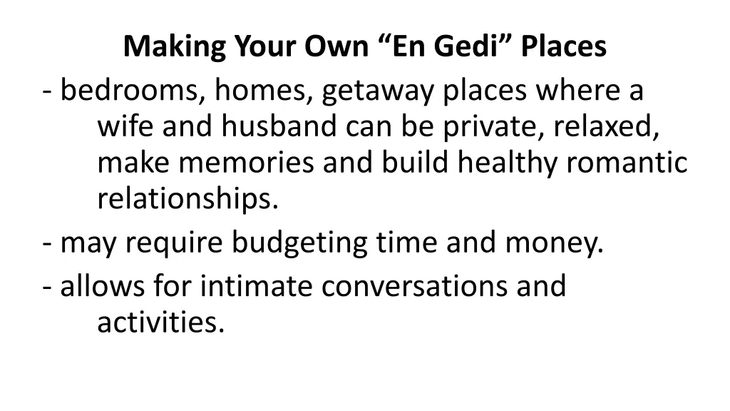 making your own en gedi places bedrooms homes
