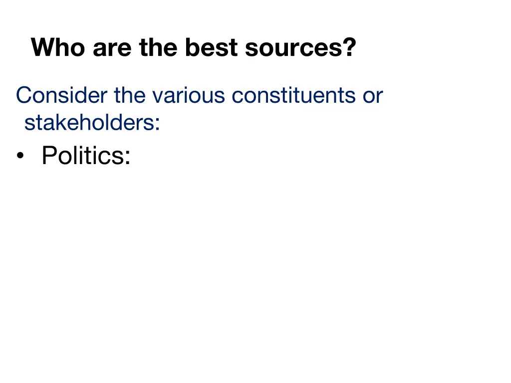 who are the best sources 4