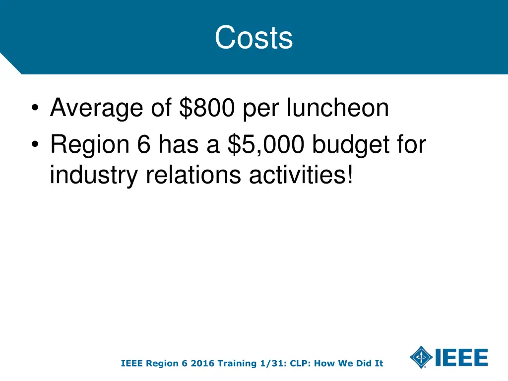 costs