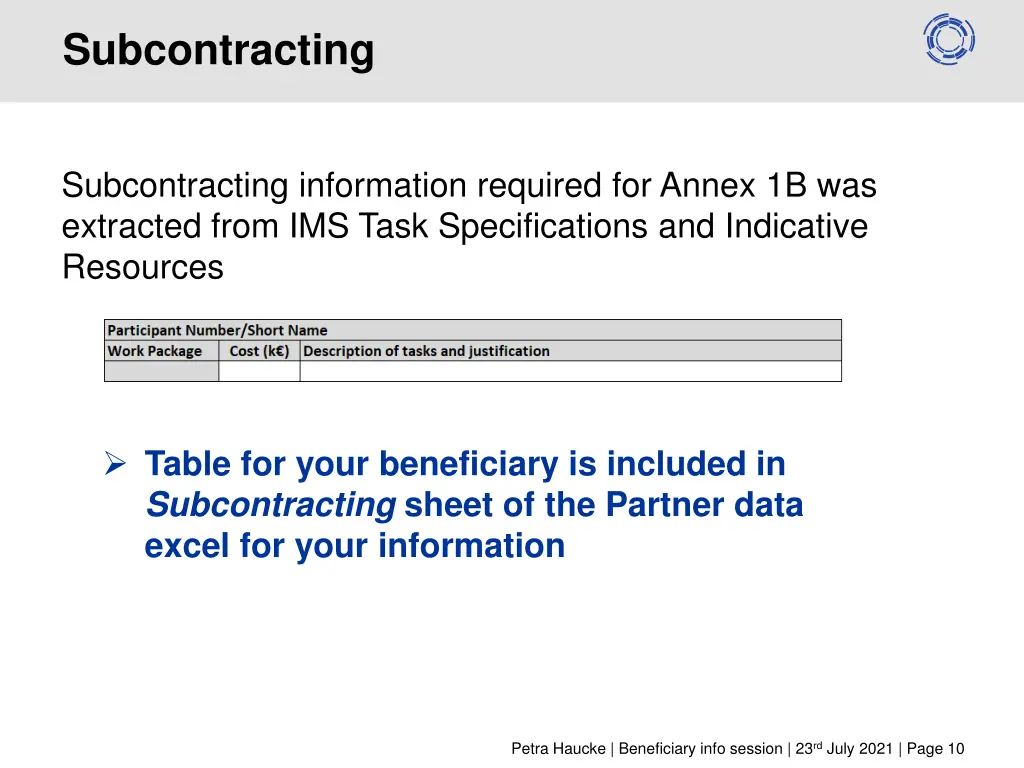 subcontracting