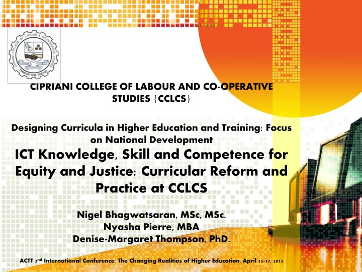 cipriani college of labour and co operative
