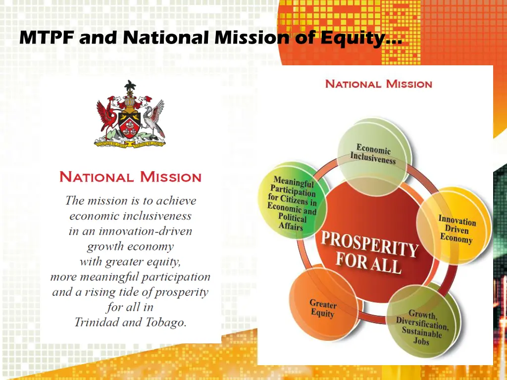 mtpf and national mission of equity