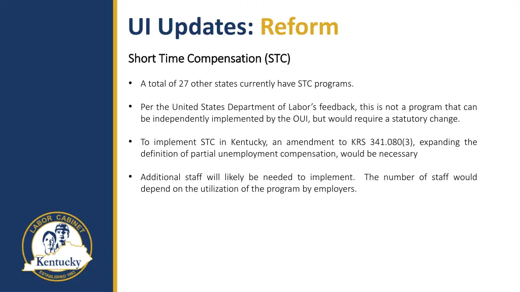 ui updates reform short a total of 27 other