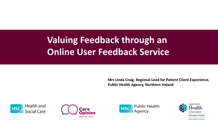 valuing feedback through an online user feedback
