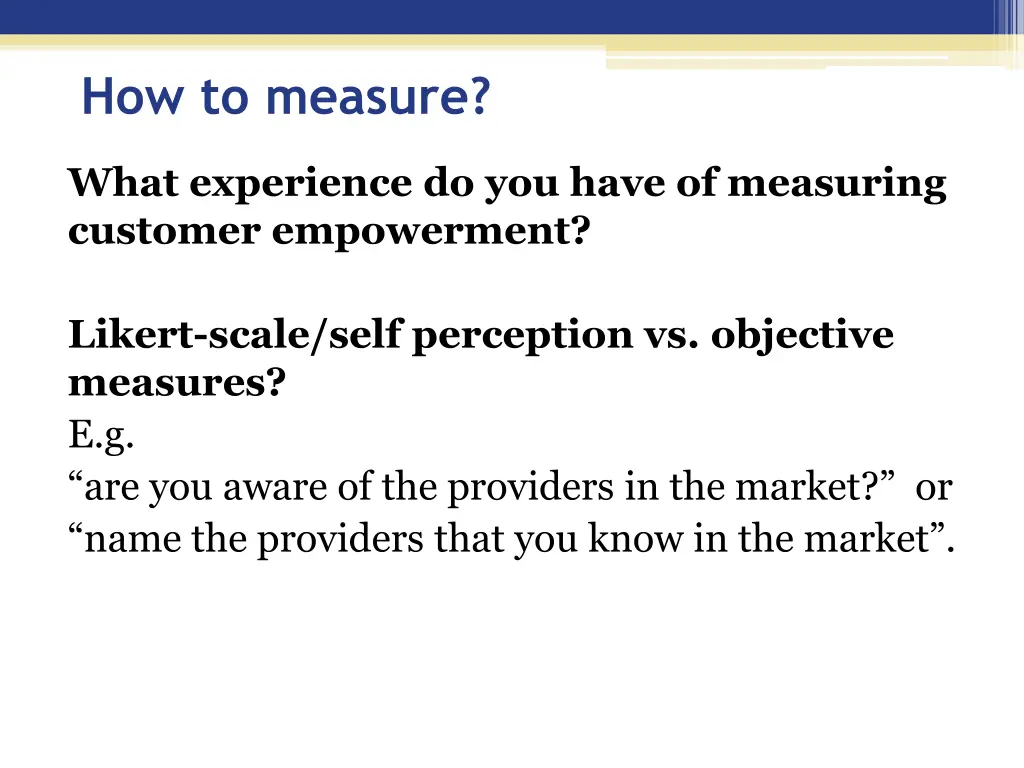 how to measure