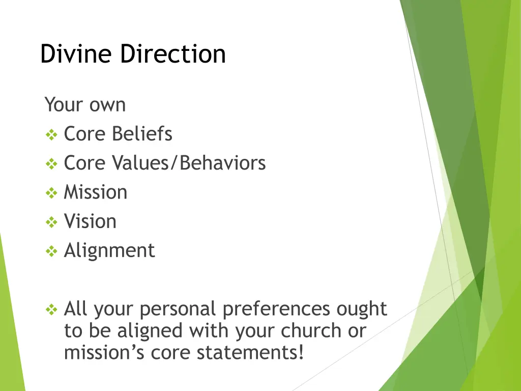 divine direction 1
