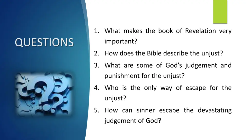 1 what makes the book of revelation very important
