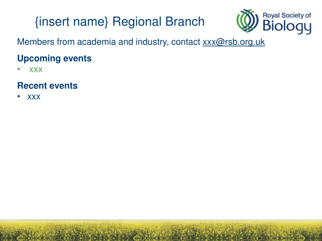 insert name regional branch