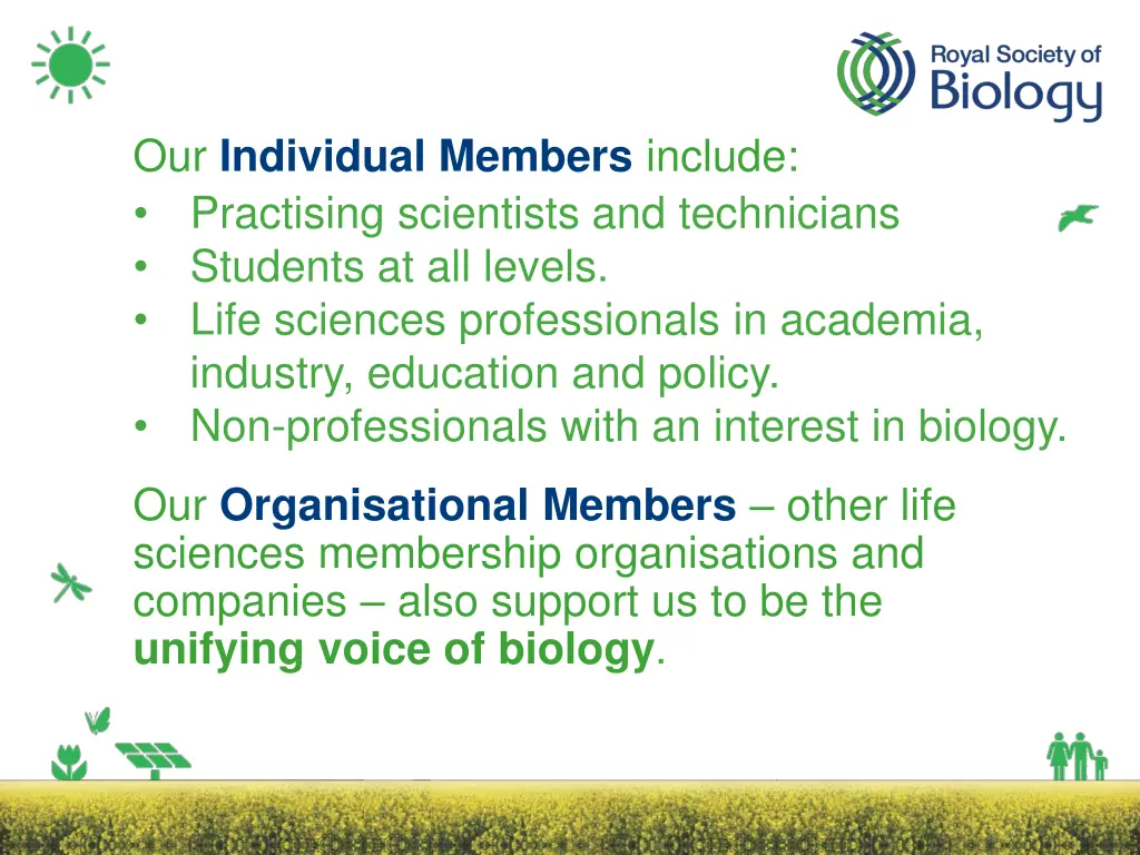 our individual members include practising