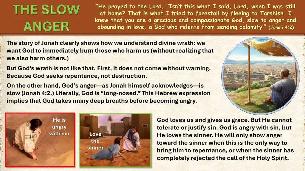 he prayed to the lord isn t this what i said lord