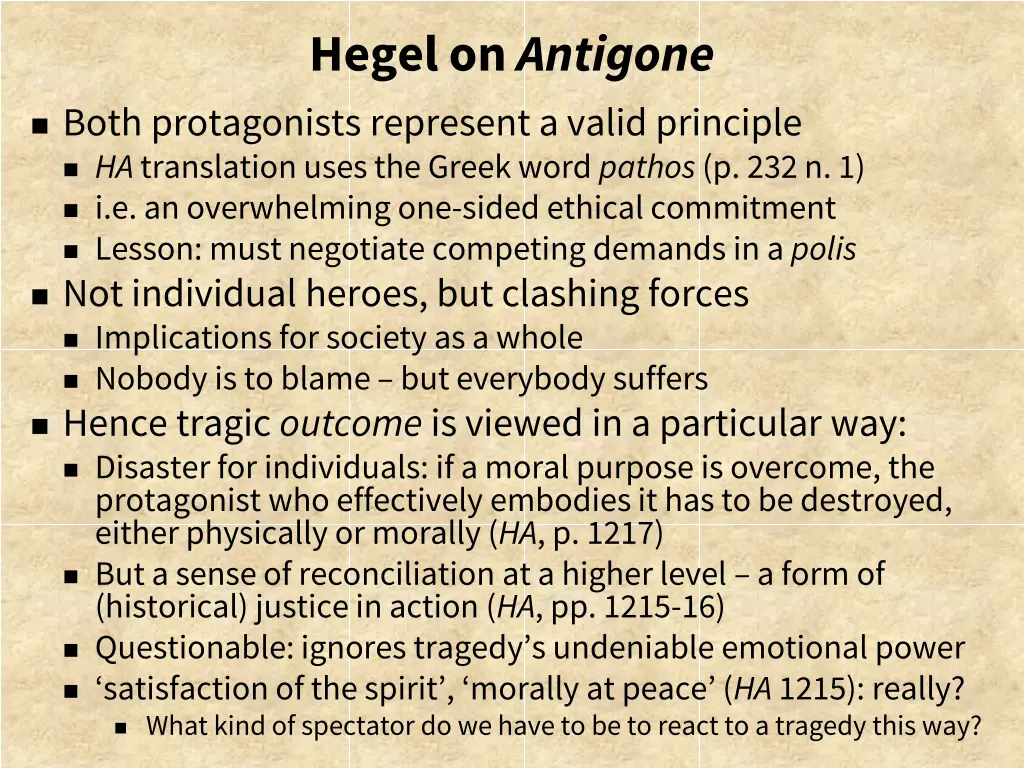 hegel on antigone