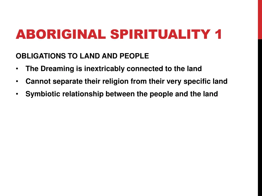 aboriginal spirituality 1 3