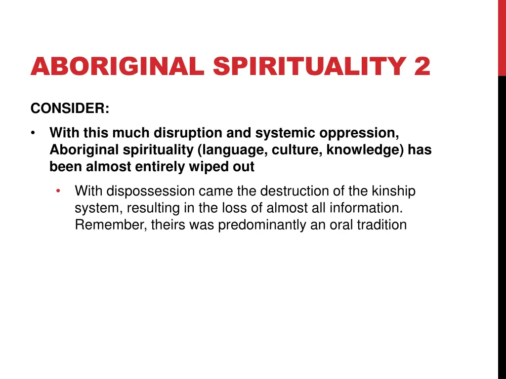 aboriginal spirituality 2 2