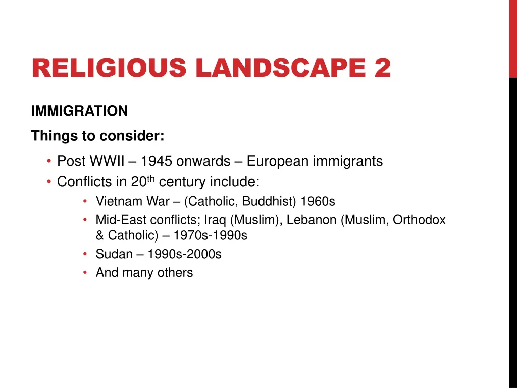 religious landscape 2 2