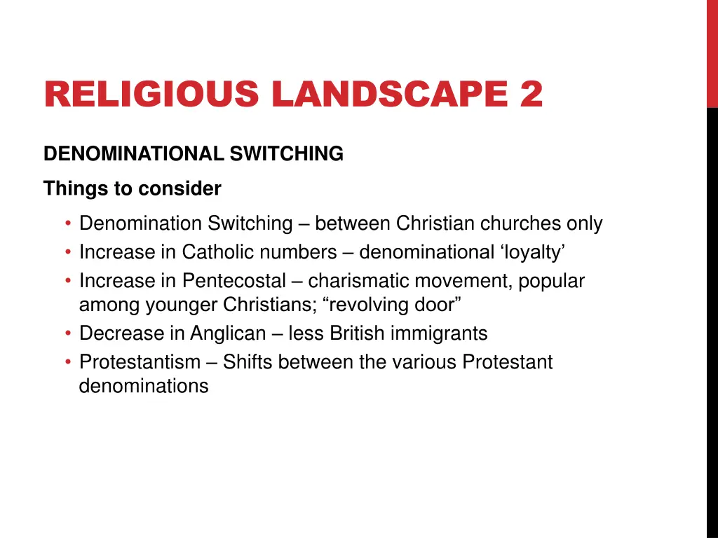 religious landscape 2 3