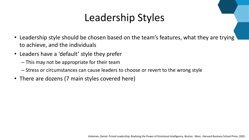 leadership styles