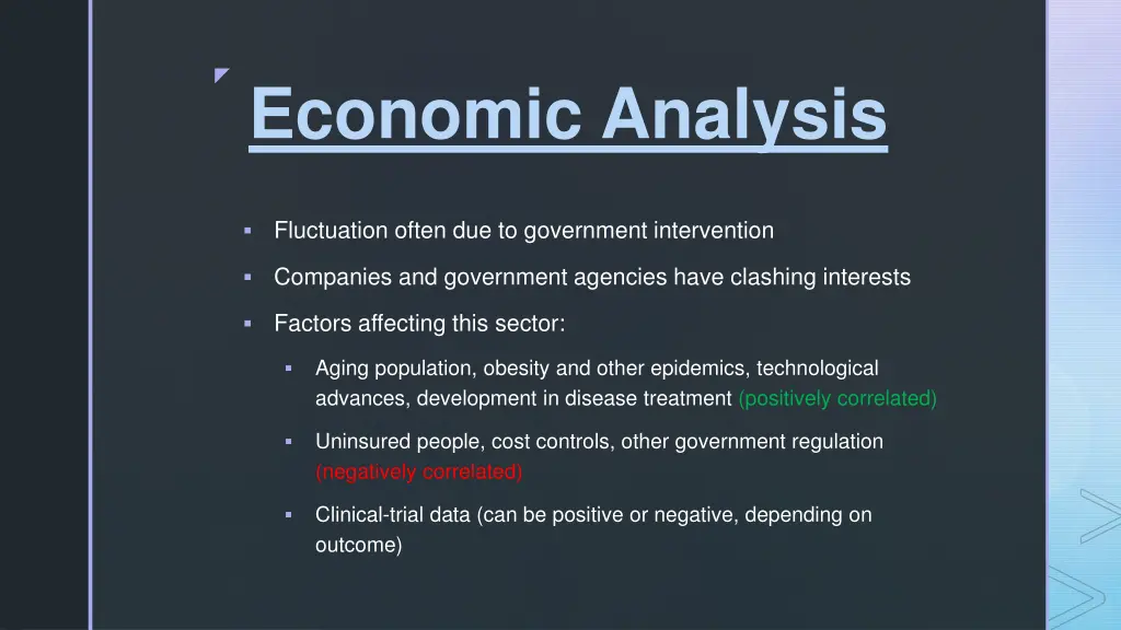 economic analysis 2
