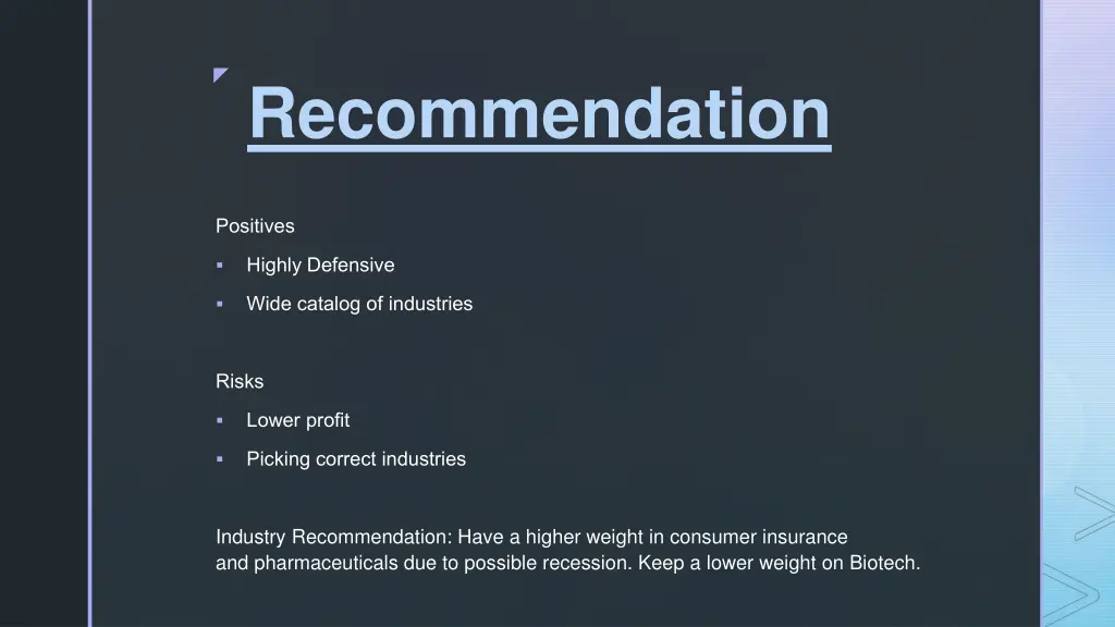 recommendation 2