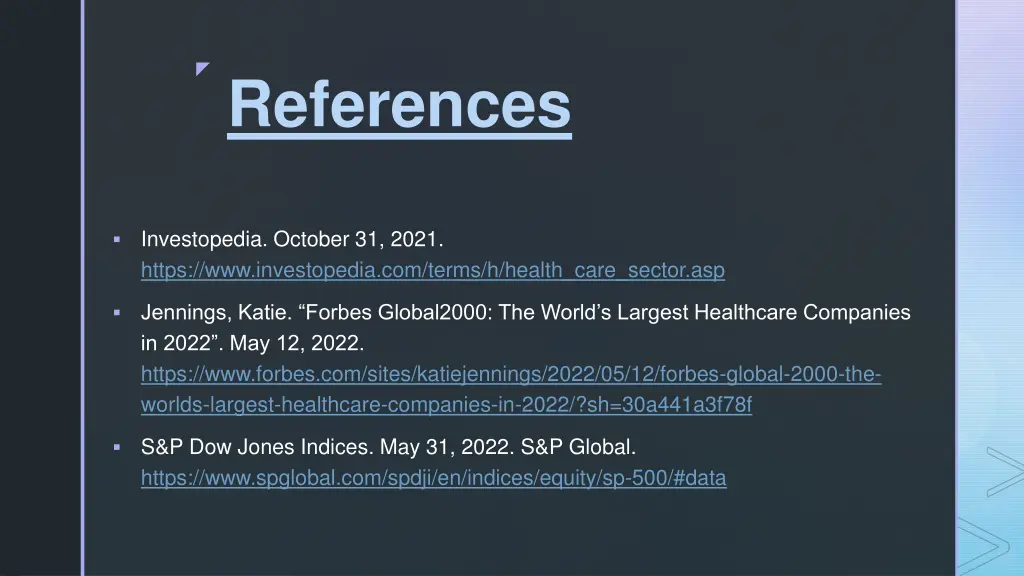 references