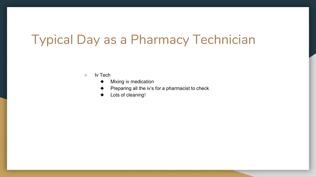 typical day as a pharmacy technician 1