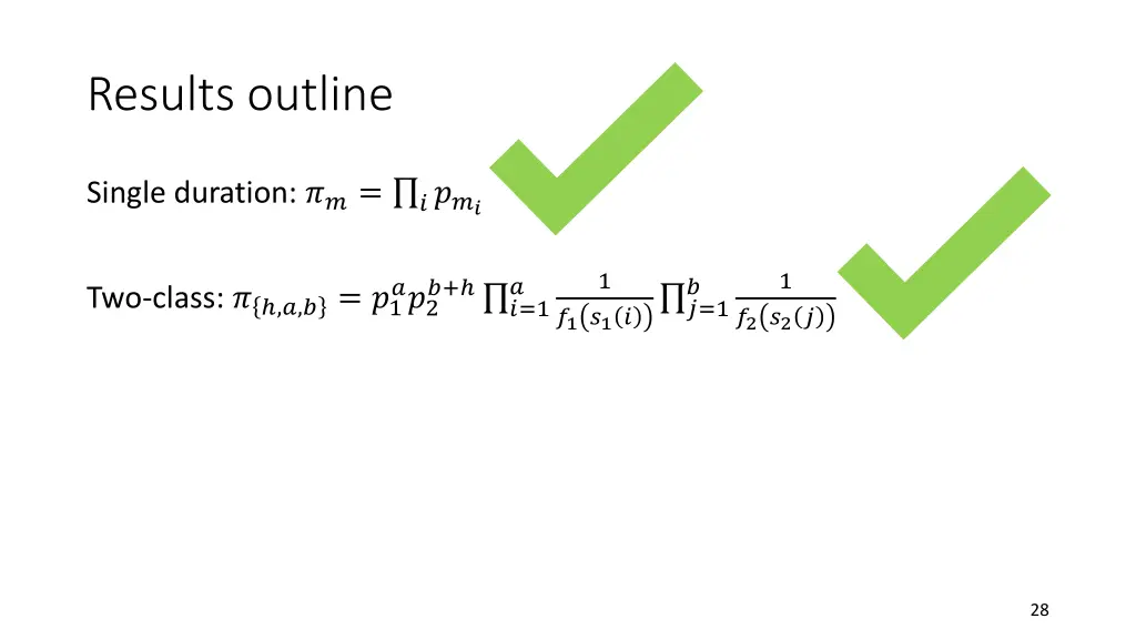 results outline 1