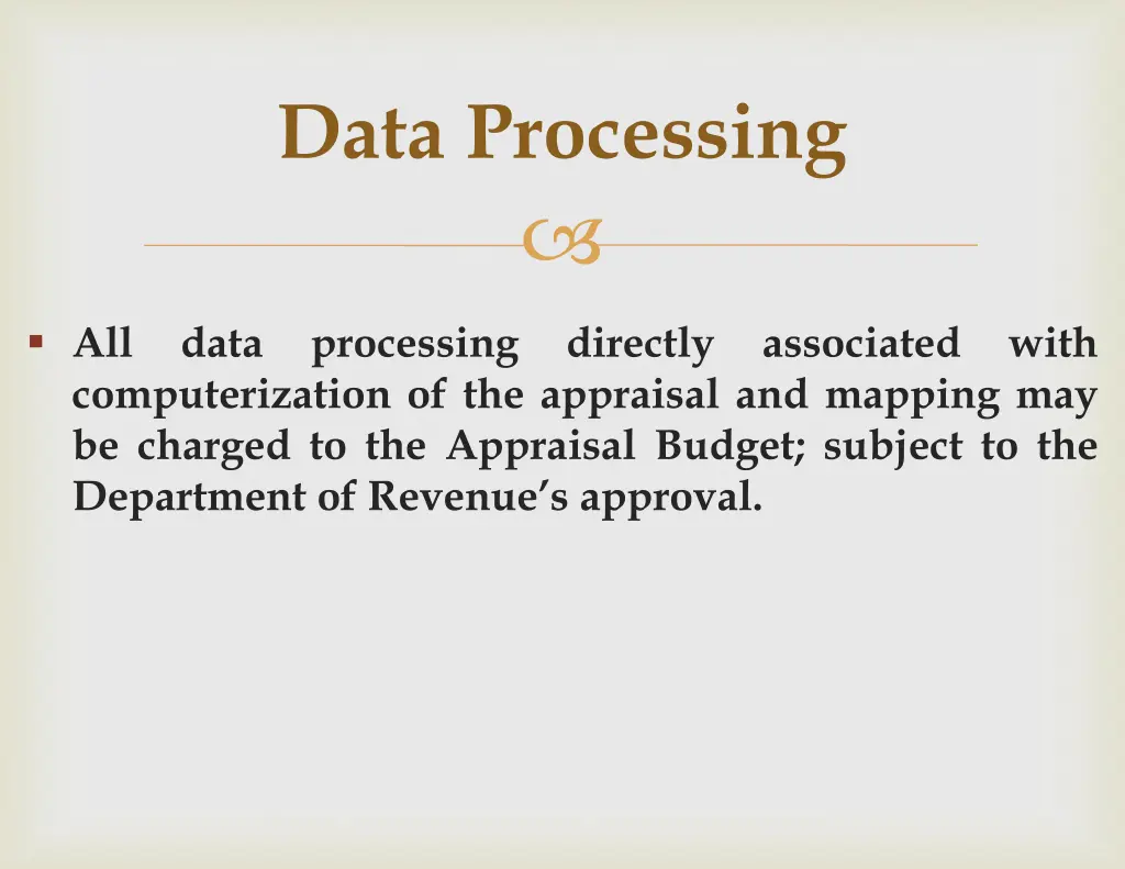 data processing