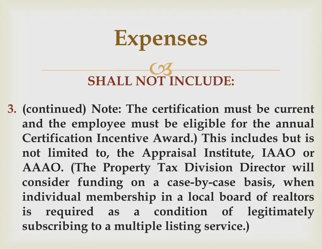 expenses 4