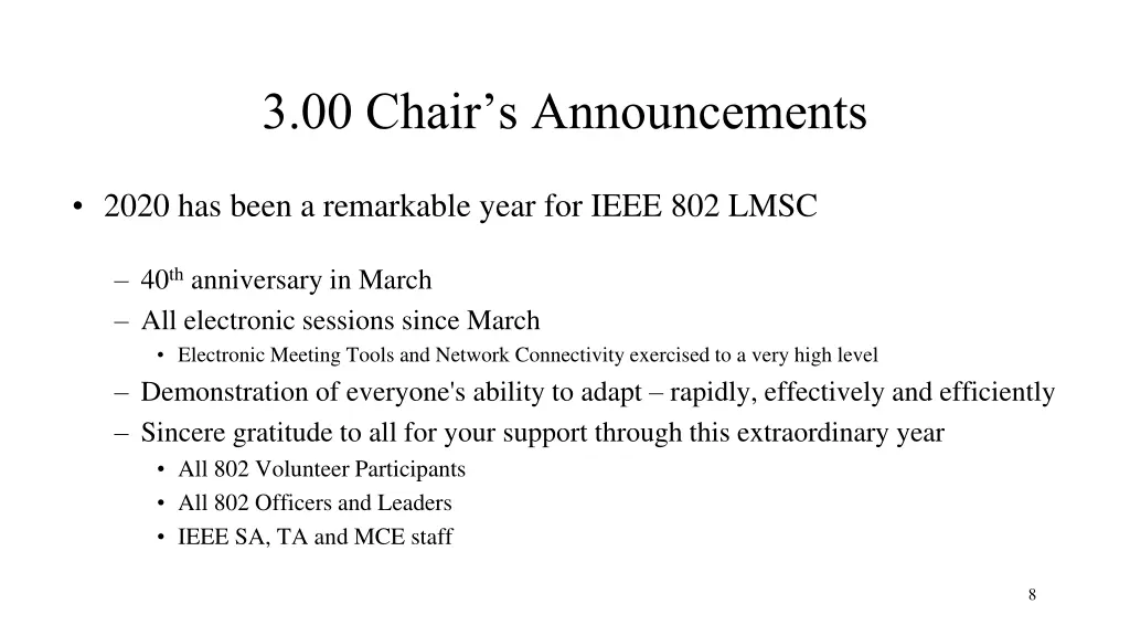 3 00 chair s announcements 3