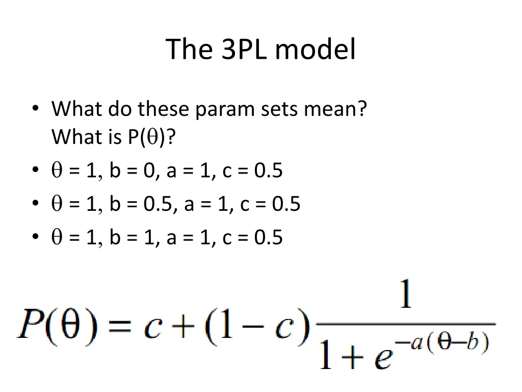 the 3pl model 6