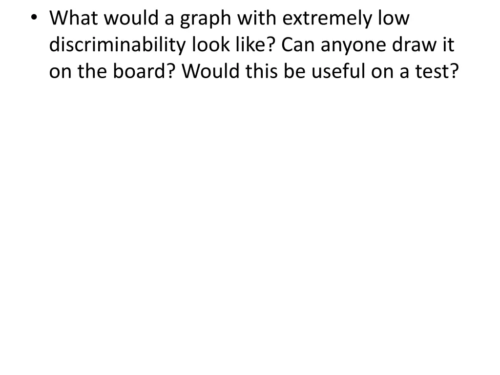 what would a graph with extremely