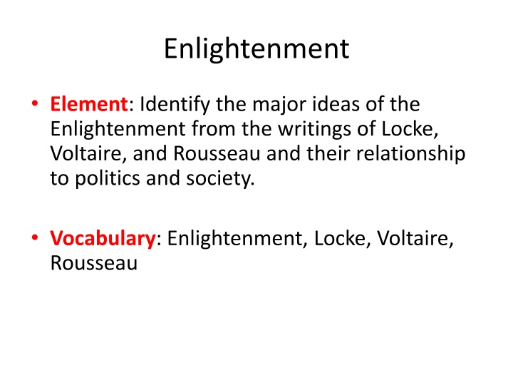 enlightenment