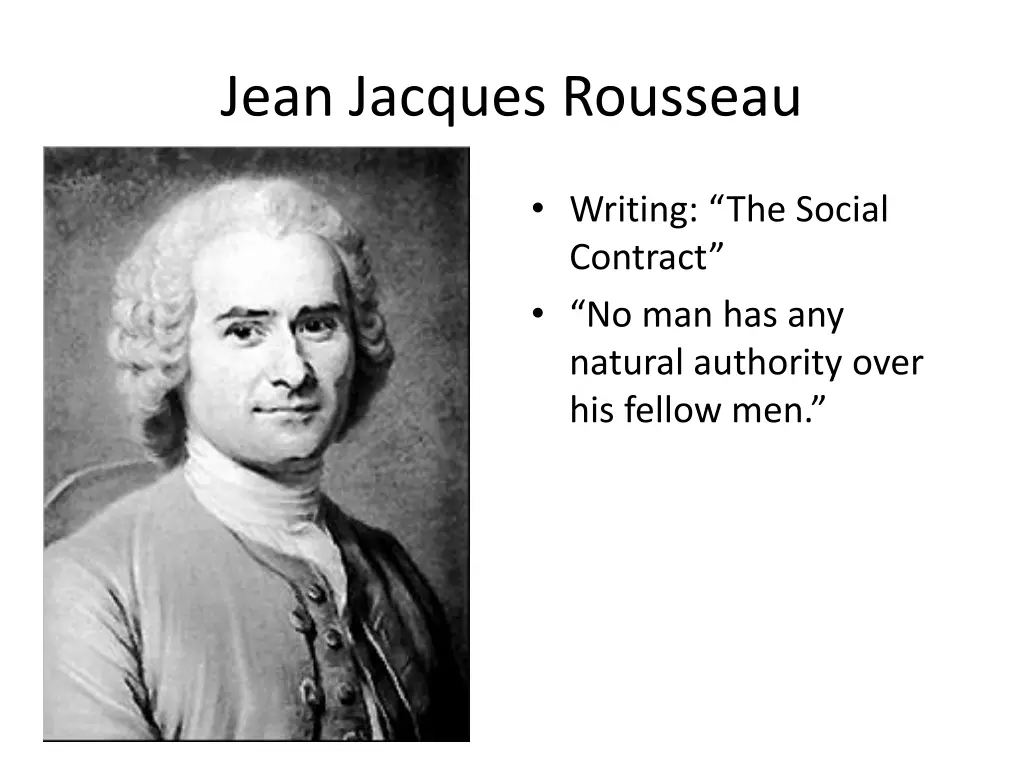 jean jacques rousseau