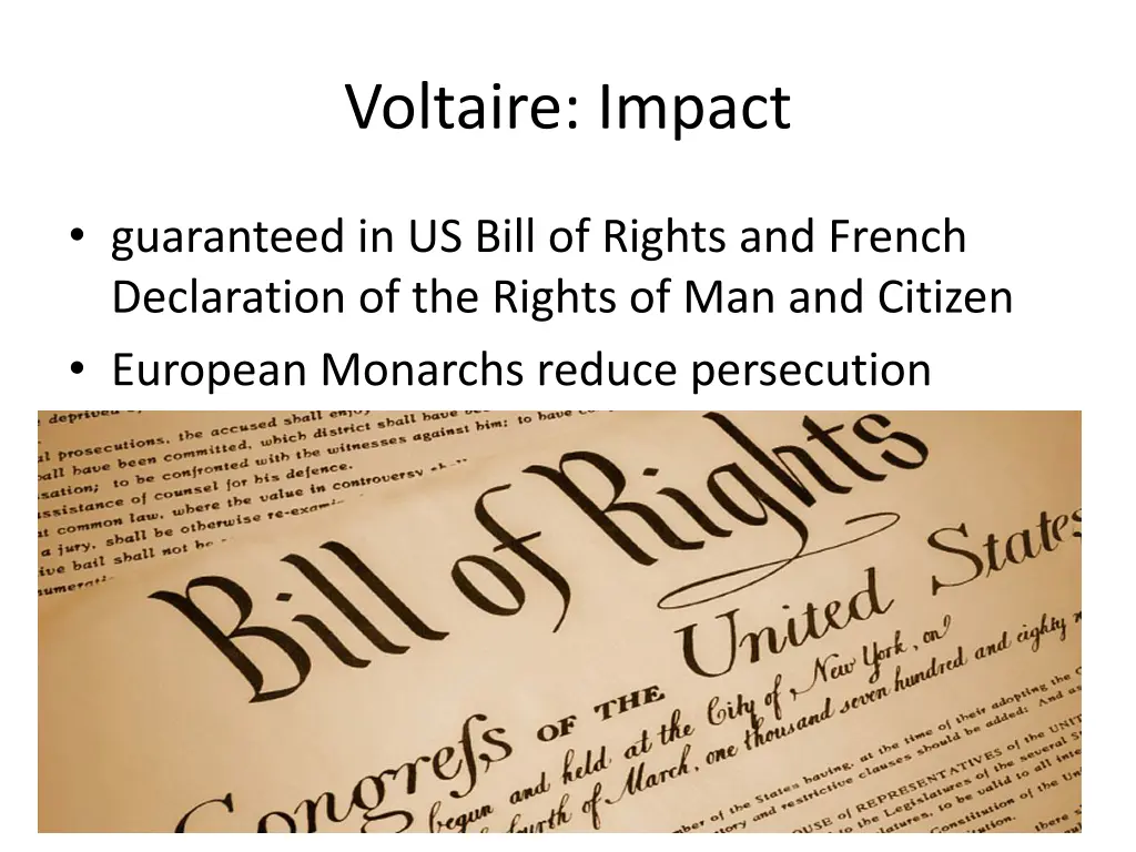 voltaire impact