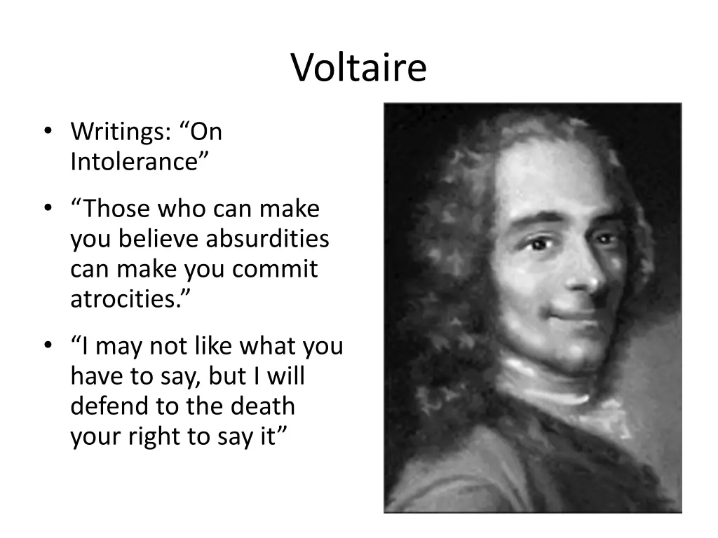 voltaire