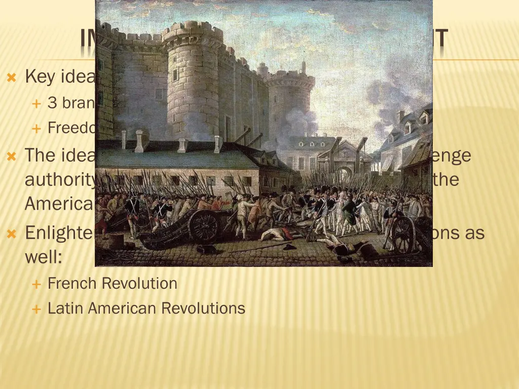 impact of the enlightenment