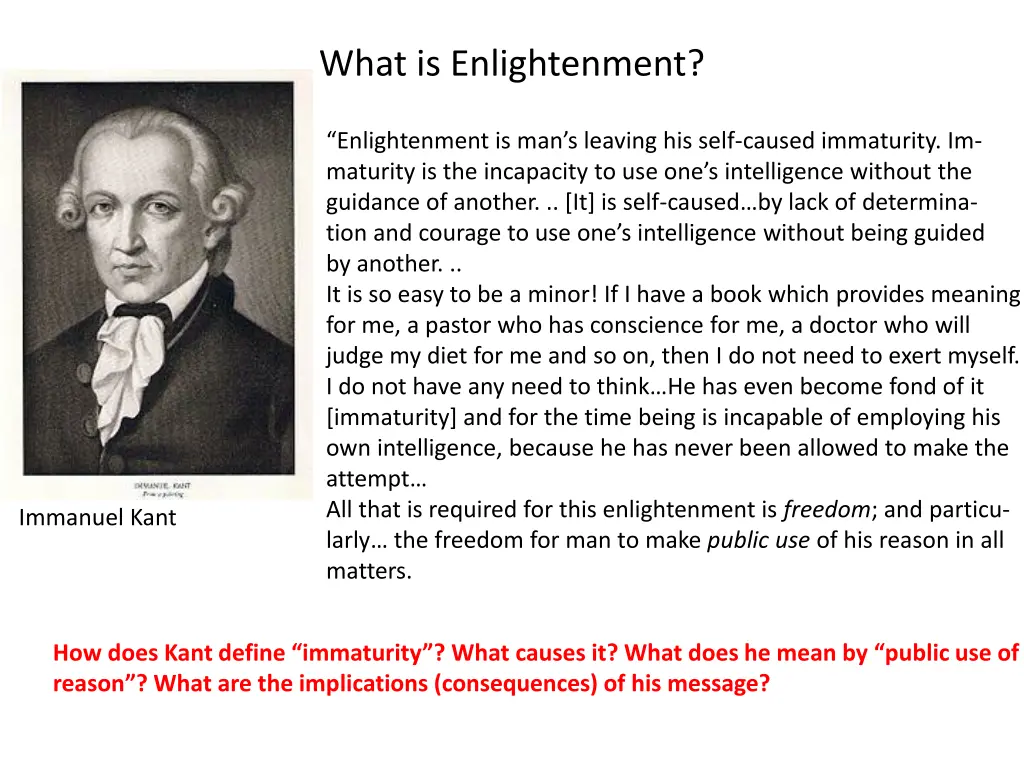 what is enlightenment