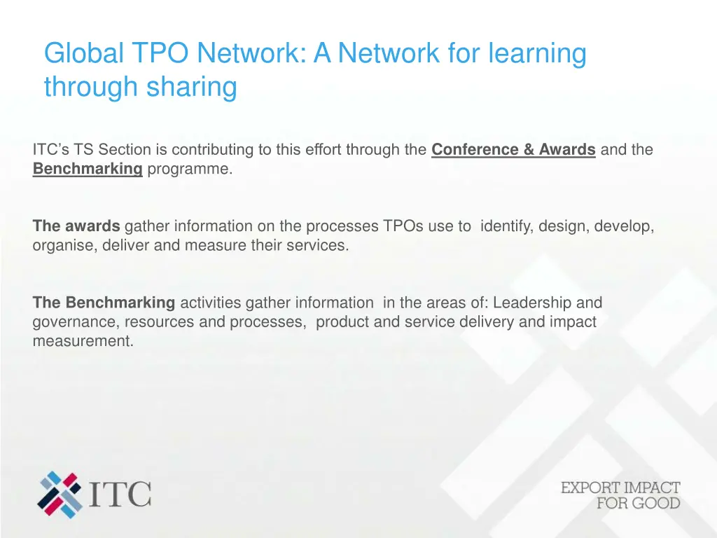 global tpo network a network for learning through 1