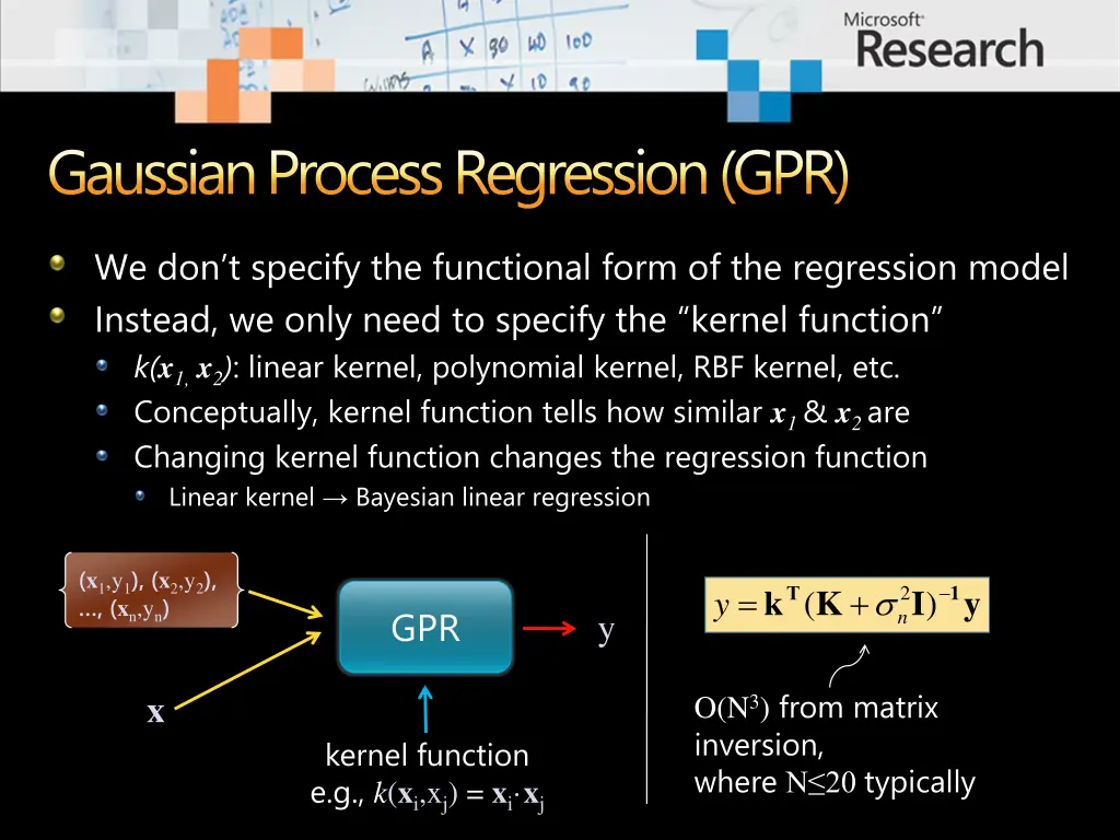 gaussian process regression gpr