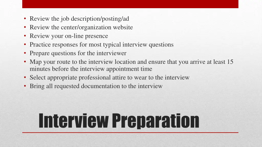 review the job description posting ad review