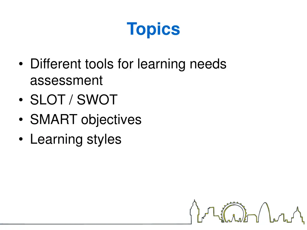 topics