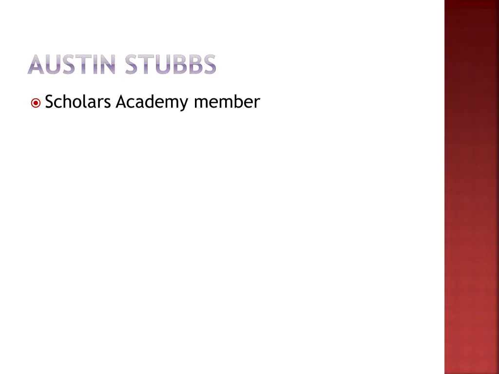 austin stubbs