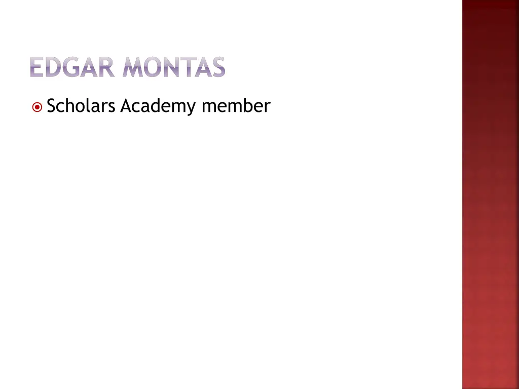 edgar montas