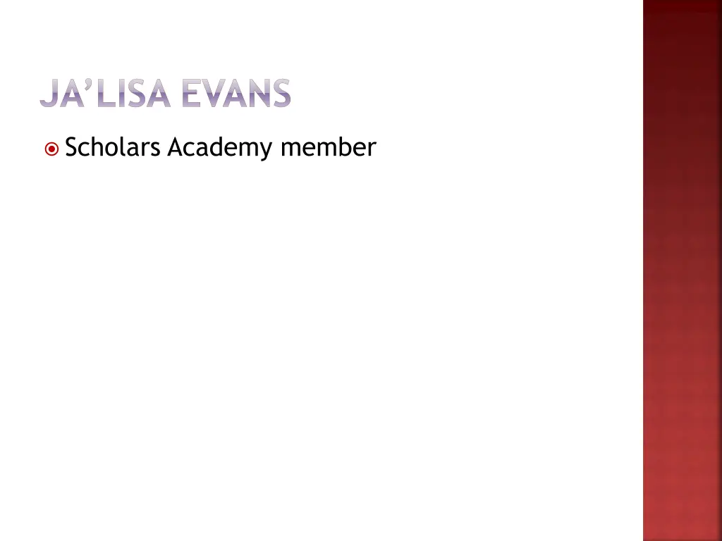 ja lisa evans